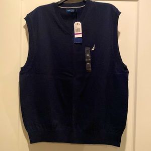 Men’s Nautica Navy Vest - XXL